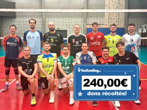 Chaque smash compte : soutenez BW Nivelles contre Feniks Haacht